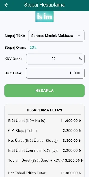 İs İm VHM uygulama görseli